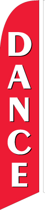 Dance Feather Flag Kit-Red