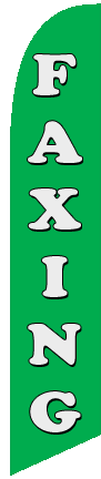 Faxing Feather Flag