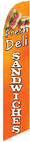 Deli Sandwiches Feather Flag Kit