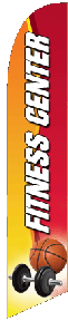 Fitness Center Feather Flag Kit