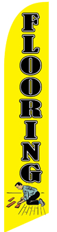 Flooring Feather Flags Kit-Yellow