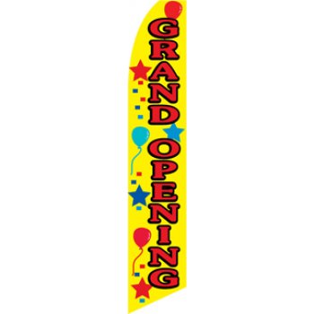 Grand Opening Ballons Feather Flag Kit