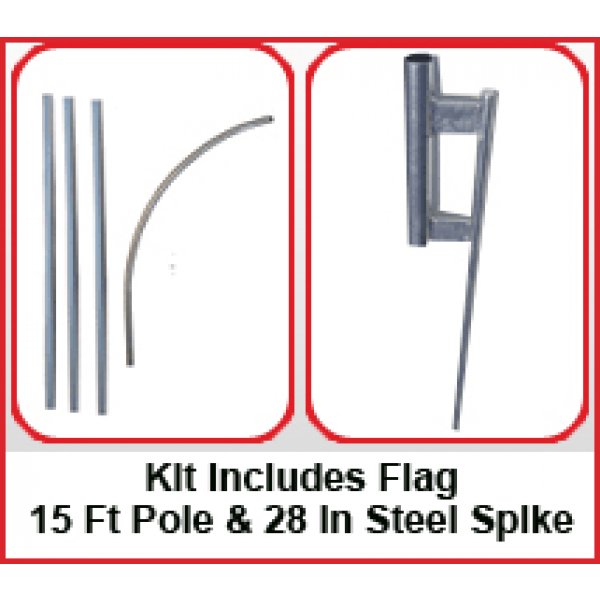 Marble and Granite Feather Flags Kit