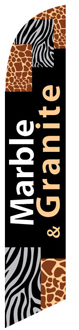 Marble and Granite Feather Flags Kit