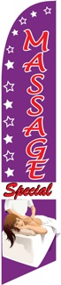 Massage Special Feather Flag Kit