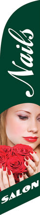 Nails Salon Feather Flags Kit