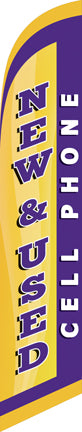 New & Used Cell Phone Feather Flag Kit