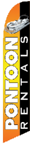 Pontoon Rentals Feather Flags