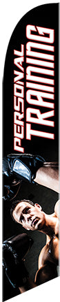 Personal Training Feather Flags