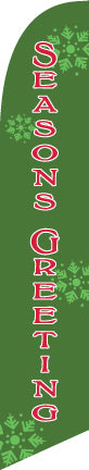 Seasons Greeting Feather Flag Kit