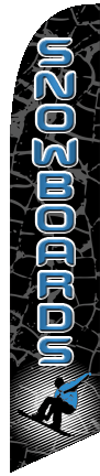 Snowboards Feather Flag Kit