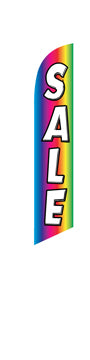 Sale-Rainbow Feather Flag Kit