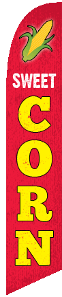 Sweet Corn Feather Flag Kit