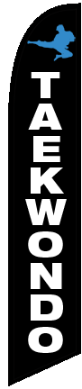 Taekwondo Feather Flag Kit