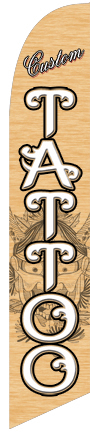 Custom Tattoo Feather Flag Kit