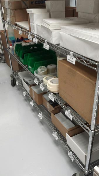 Price Label Tag Holder for Wire Fixtures-3"W x 1.25"H- 100 pieces