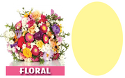 Floral Shelf Signs Price Cards