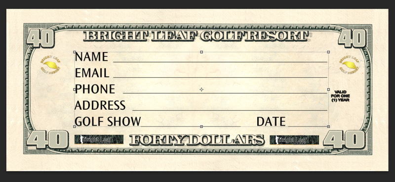 Fake Dollars Funny Money- Custom Printed