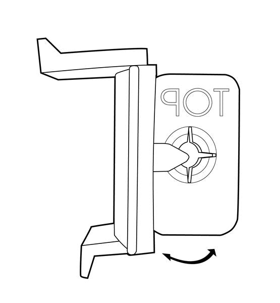 Sign Holders-Shelf Clips- Self Piercing-Perpendicular Mount-50 pieces - screengemsinc