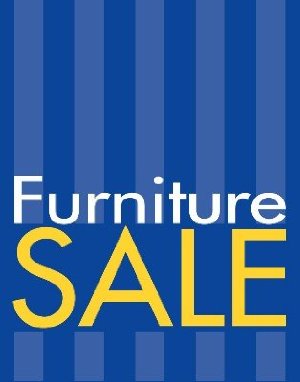 Furniture Sale Retail Sales Event Poster 