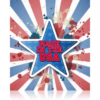 Made in the USA Standard Poster-Floor Stand Signs-Star-22x28