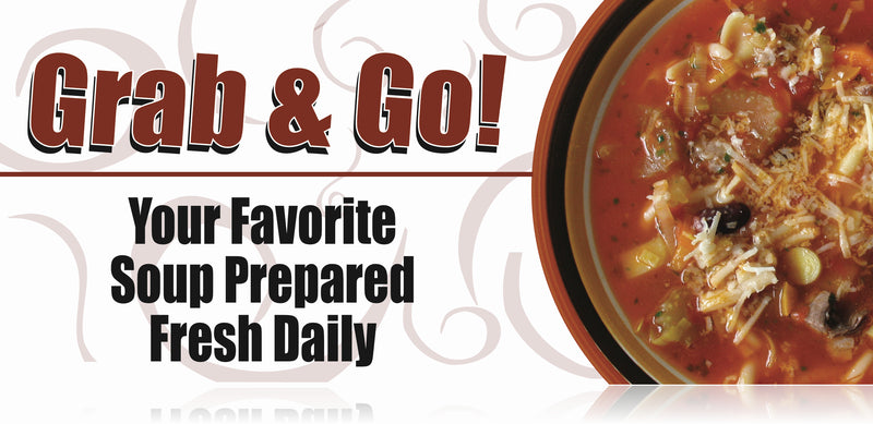 Grab N Go Floor Stand Sign