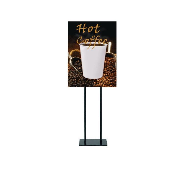 Hot Coffee Floor Stand-Stanchion Sign