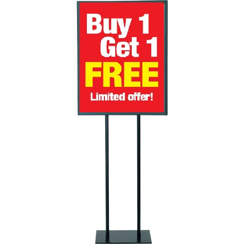 Buy Get Free-Limited Time Standard Poster-Floor Stand Savings