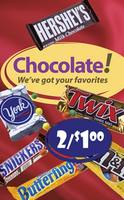 candy signs for gas stations