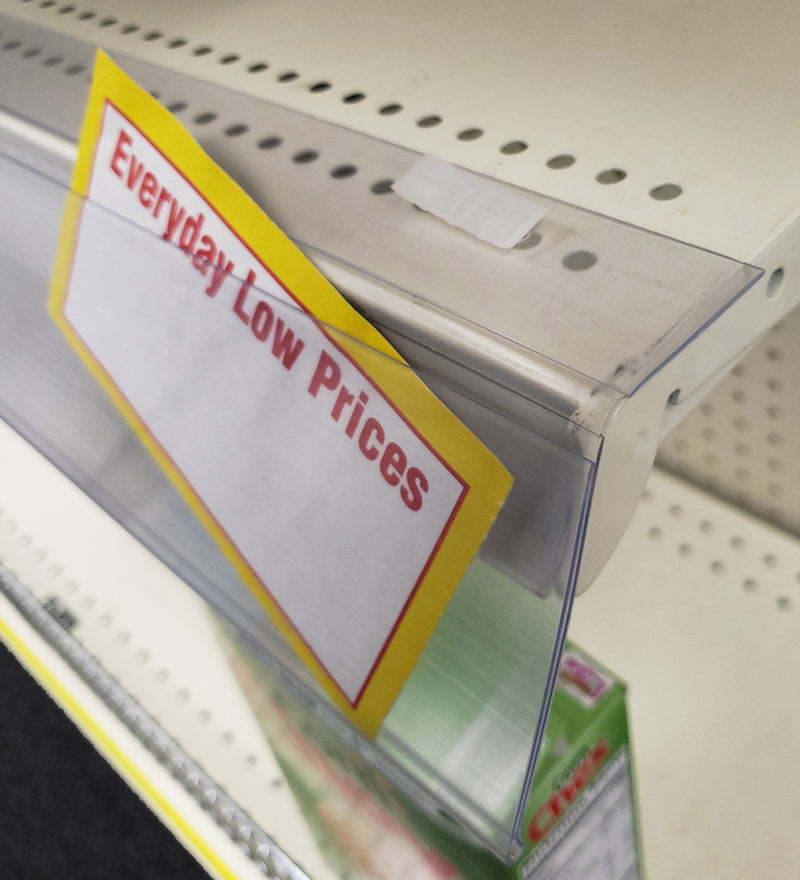 Flip Up Covered Face Sign Holders & Fasteners- 3"H- 50 pieces