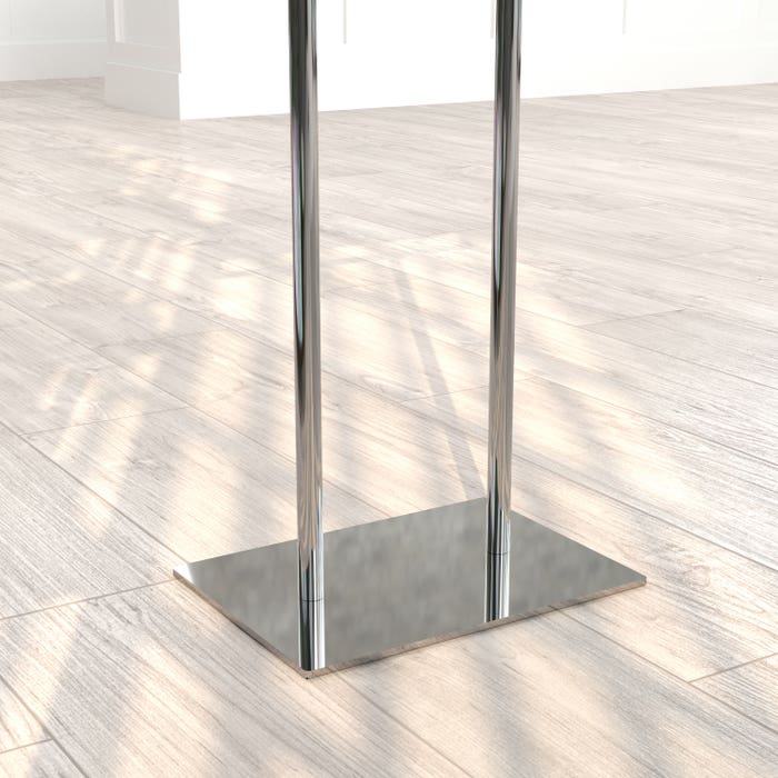Bulletin Sign Holder- Chrome-14 x 22