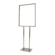 Floor Stand Stanchion Sign Holder-60"Tall - screengemsinc