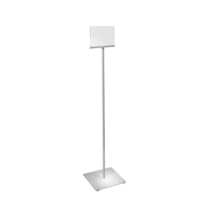 Floor Stand 8.5"W x5.5" H Sign Holder-50.5" Overall Height