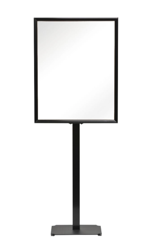 Floor Stand Poster Sign Holder-Black