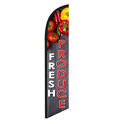 fresh produce feather flags
