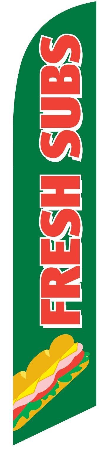 Fresh Subs Feather Flag Kit
