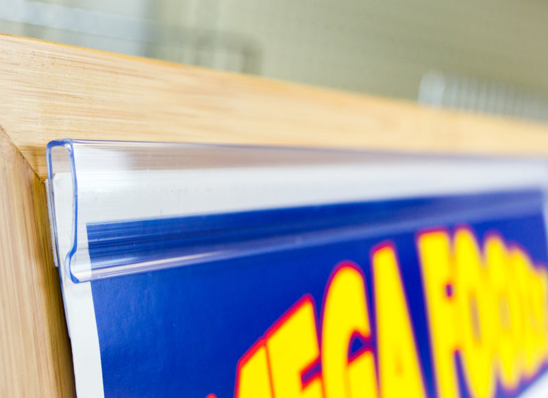 Friction Sign Holders-Adhesive Backed Grip Strips -100 pieces