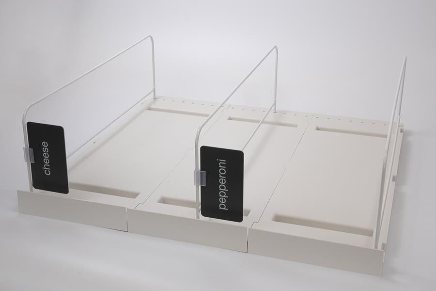 Frozen Pizza Rack Display Fixture Kit — screengemsinc