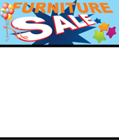 Furniture Sale Shelf Sign-Price Cards-Balloon