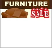 Furniture Sale Price Cards-Tags 50 signs