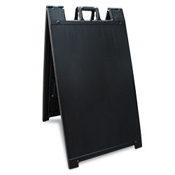 Signicade Outdoor A Frame Sign-Black