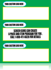 Advertised Special Shelf Signs -Price Cards Laser Compatible