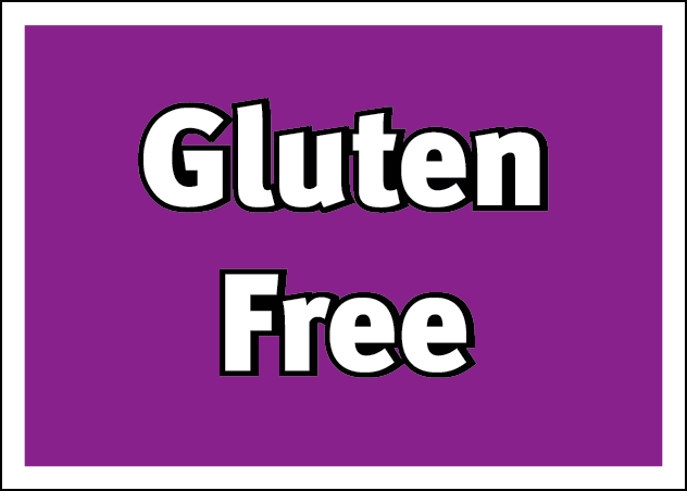 Gluten Free Price Channel Shelf Molding Tags