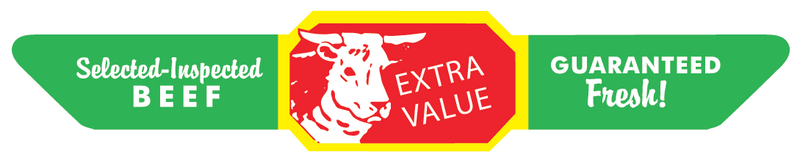 Beef Strap Labels-Grease Proof-5000 labels