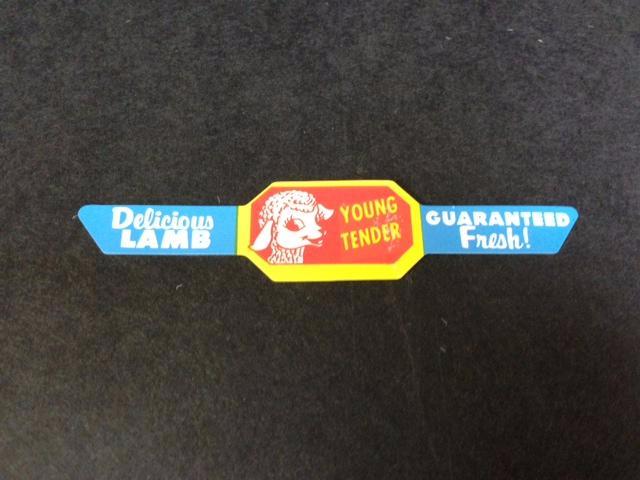 Lamb Strap Labels Grease Proof -5000