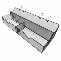 Gift Card Holders for Slat Wall or Peg Boards- 16 pieces