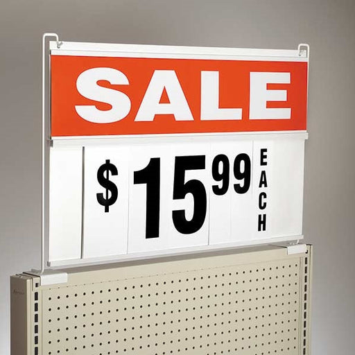Gondola End Cap Spiral Sign Board