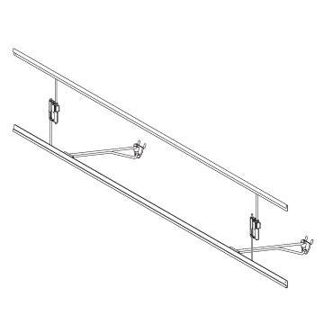 Gondola Pegboard Topper Sign Holders