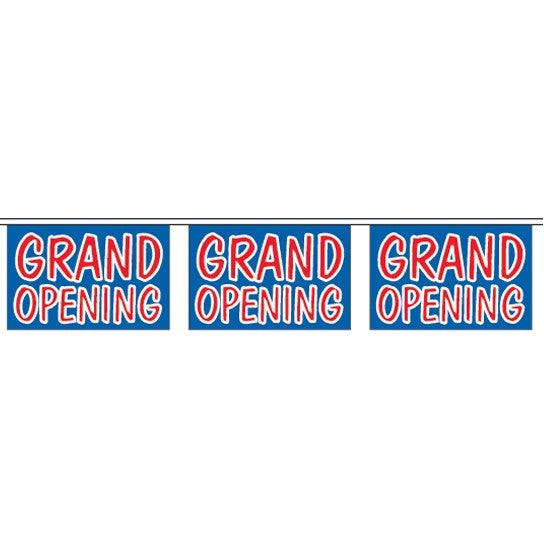 Grand Opening Pennants Strings-10 pieces