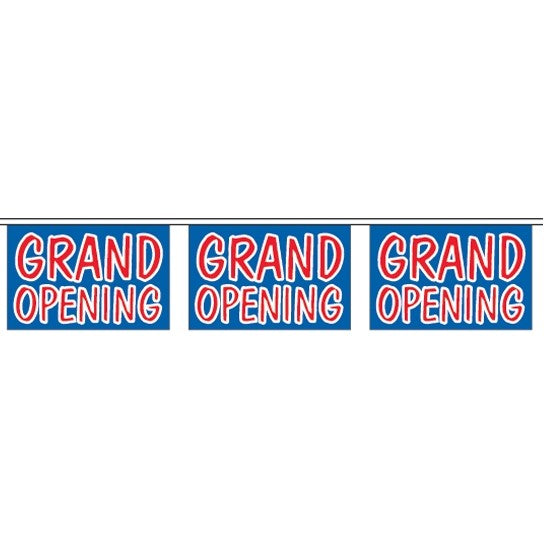 Grand Opening Pennants Strings-10 pieces